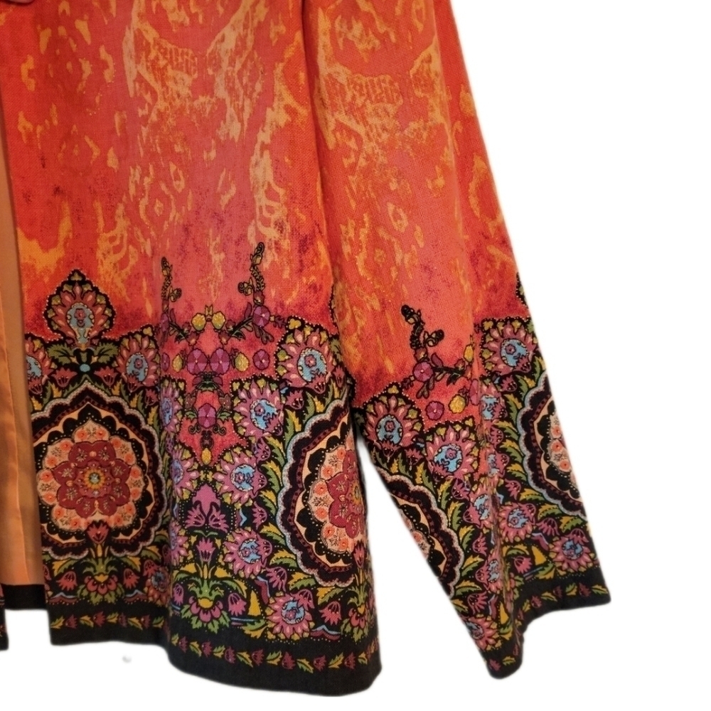 Coldwater Creek Boho Desgin Open Front Blazer - Picture 5 of 8